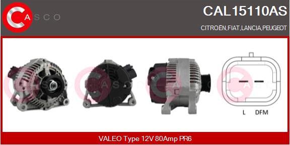 Casco CAL15110AS - Ģenerators autodraugiem.lv