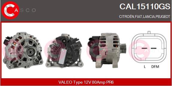 Casco CAL15110GS - Ģenerators autodraugiem.lv