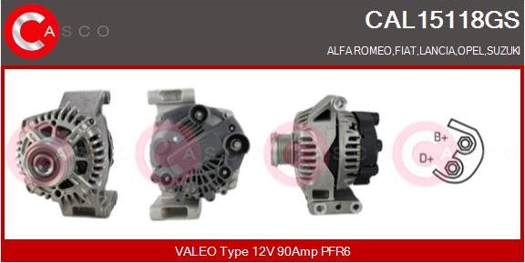 Casco CAL15118GS - Ģenerators autodraugiem.lv