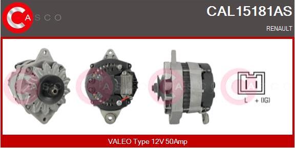 Casco CAL15181AS - Ģenerators autodraugiem.lv