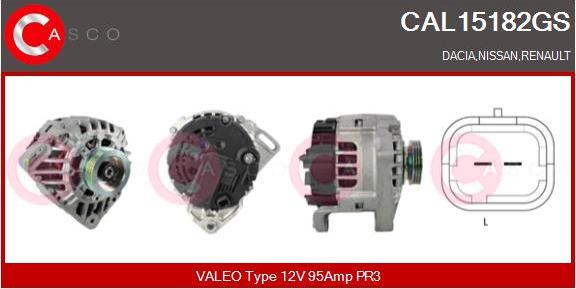 Casco CAL15182GS - Ģenerators autodraugiem.lv