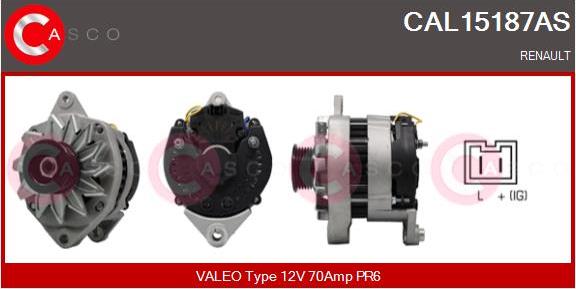 Casco CAL15187AS - Ģenerators autodraugiem.lv