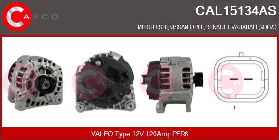 Casco CAL15134AS - Ģenerators autodraugiem.lv