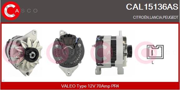 Casco CAL15136AS - Ģenerators autodraugiem.lv