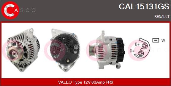 Casco CAL15131GS - Ģenerators autodraugiem.lv