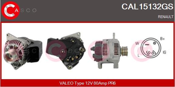 Casco CAL15132GS - Ģenerators autodraugiem.lv