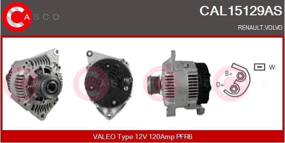 Casco CAL15129AS - Ģenerators autodraugiem.lv