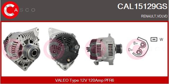 Casco CAL15129GS - Ģenerators autodraugiem.lv