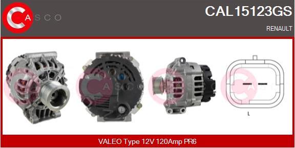 Casco CAL15123GS - Ģenerators autodraugiem.lv