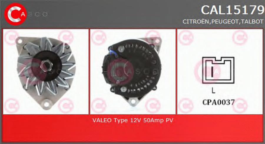 Casco CAL15179 - Ģenerators autodraugiem.lv