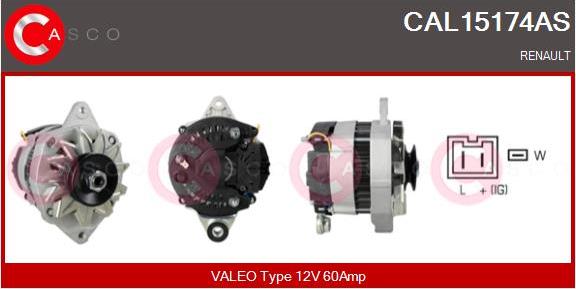 Casco CAL15174AS - Ģenerators autodraugiem.lv