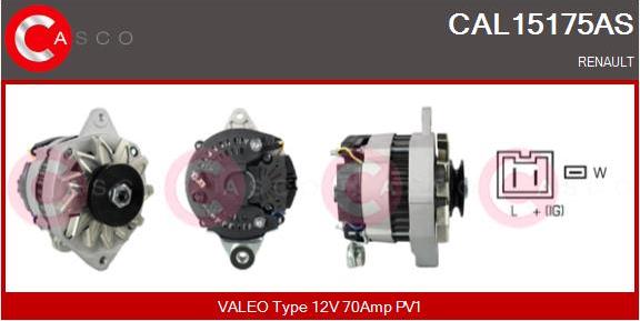 Casco CAL15175AS - Ģenerators autodraugiem.lv