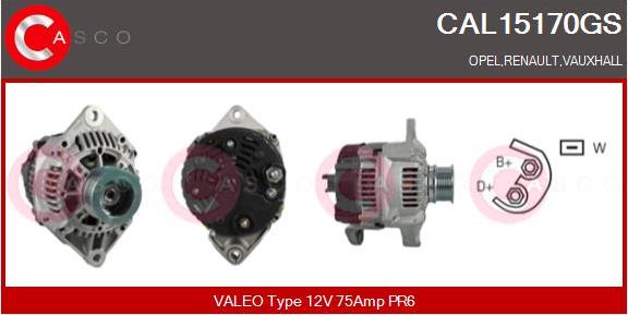 Casco CAL15170GS - Ģenerators autodraugiem.lv