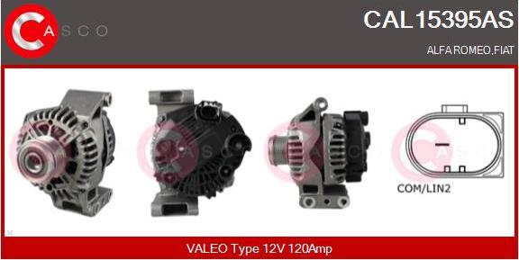 Casco CAL15395AS - Ģenerators autodraugiem.lv