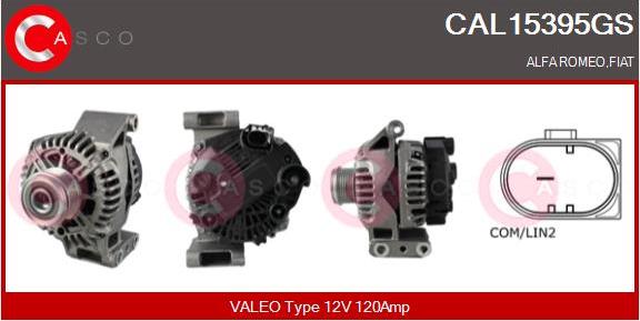 Casco CAL15395GS - Ģenerators autodraugiem.lv