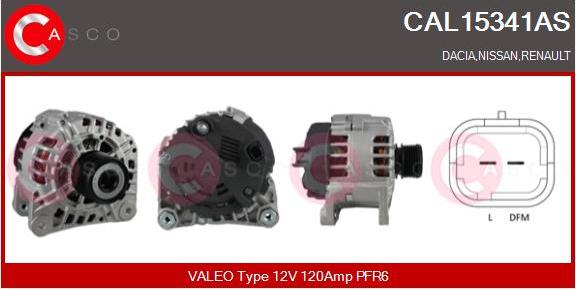 Casco CAL15341AS - Ģenerators autodraugiem.lv