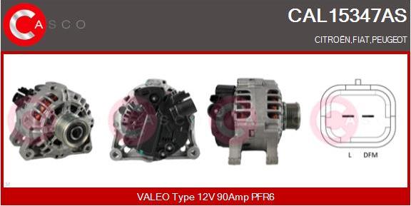 Casco CAL15347AS - Ģenerators autodraugiem.lv