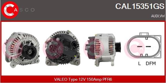 Casco CAL15351GS - Ģenerators autodraugiem.lv