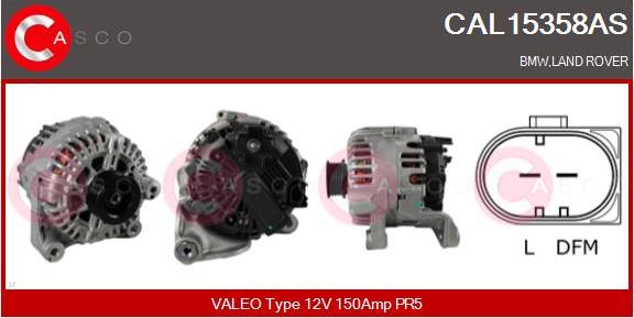 Casco CAL15358AS - Ģenerators autodraugiem.lv