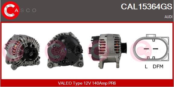 Casco CAL15364GS - Ģenerators autodraugiem.lv