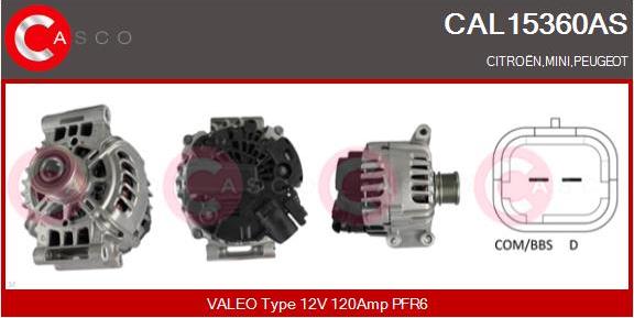 Casco CAL15360AS - Ģenerators autodraugiem.lv