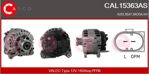 Casco CAL15363AS - Ģenerators autodraugiem.lv