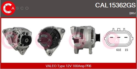 Casco CAL15362GS - Ģenerators autodraugiem.lv