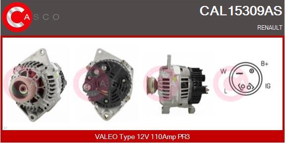 Casco CAL15309AS - Ģenerators autodraugiem.lv