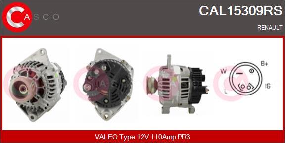 Casco CAL15309RS - Ģenerators autodraugiem.lv