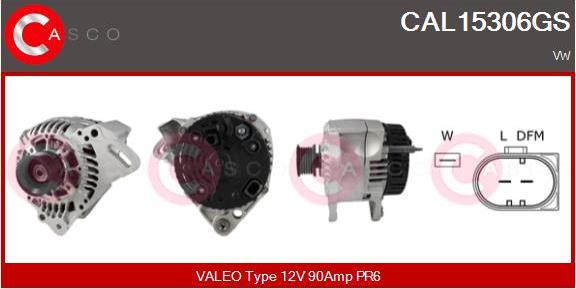Casco CAL15306GS - Ģenerators autodraugiem.lv