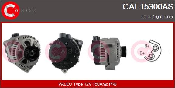 Casco CAL15300AS - Ģenerators autodraugiem.lv