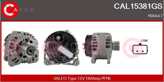 Casco CAL15381GS - Ģenerators autodraugiem.lv