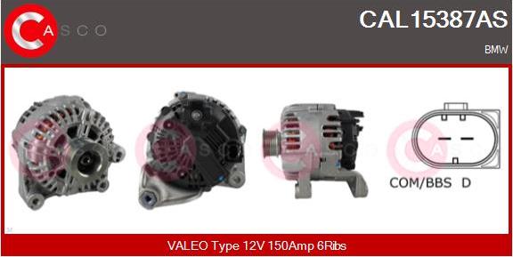 Casco CAL15387AS - Ģenerators autodraugiem.lv