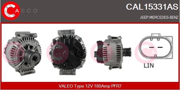 Casco CAL15331AS - Ģenerators autodraugiem.lv