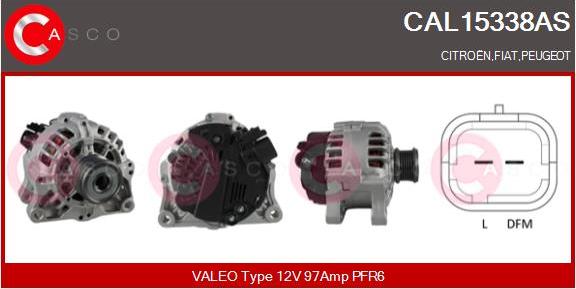 Casco CAL15338AS - Ģenerators autodraugiem.lv
