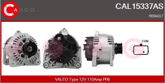 Casco CAL15337AS - Ģenerators autodraugiem.lv