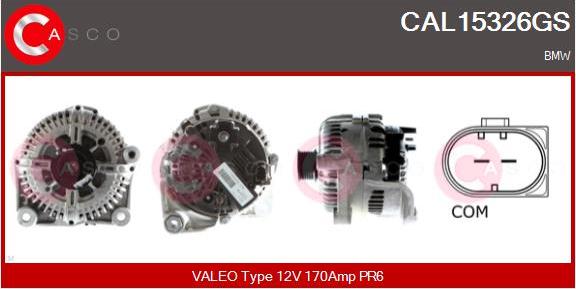 Casco CAL15326GS - Ģenerators autodraugiem.lv