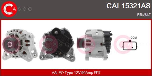 Casco CAL15321AS - Ģenerators autodraugiem.lv