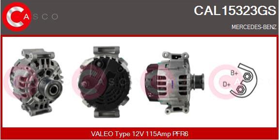 Casco CAL15323GS - Ģenerators autodraugiem.lv