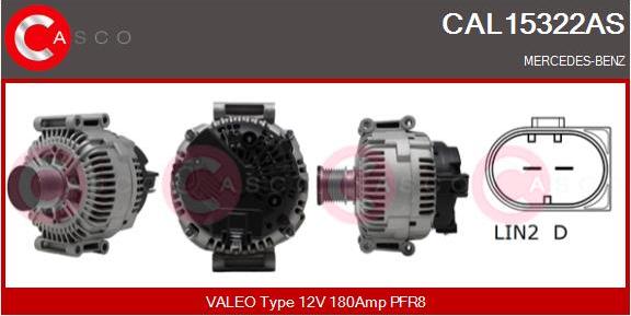 Casco CAL15322AS - Ģenerators autodraugiem.lv