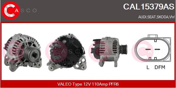 Casco CAL15379AS - Ģenerators autodraugiem.lv