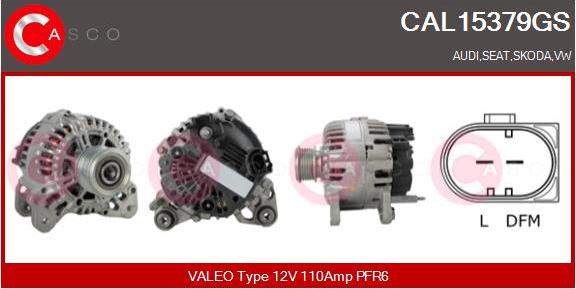 Casco CAL15379GS - Ģenerators autodraugiem.lv