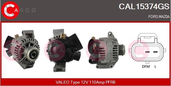 Casco CAL15374GS - Ģenerators autodraugiem.lv