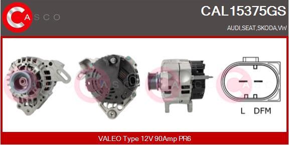 Casco CAL15375GS - Ģenerators autodraugiem.lv