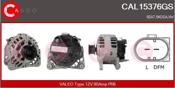 Casco CAL15376GS - Ģenerators autodraugiem.lv