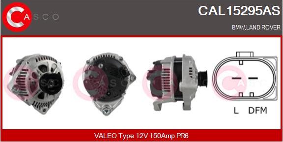 Casco CAL15295AS - Ģenerators autodraugiem.lv
