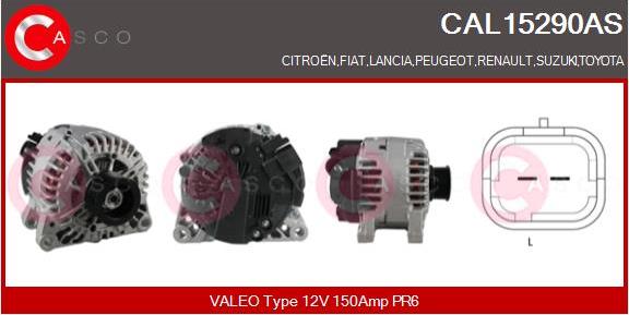 Casco CAL15290AS - Ģenerators autodraugiem.lv