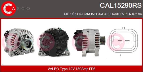 Casco CAL15290RS - Ģenerators autodraugiem.lv