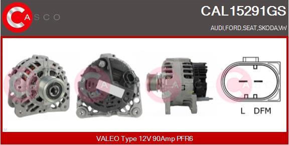 Casco CAL15291GS - Ģenerators autodraugiem.lv