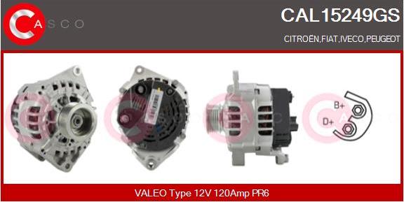 Casco CAL15249GS - Ģenerators autodraugiem.lv